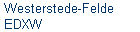 Westerstede-Felde 
 EDXW